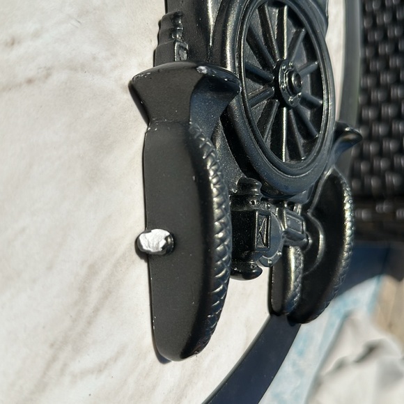 Vintage Ford Model T Car Front and Back Chalkware Wall Plaques or bookends - Picture 5 of 6